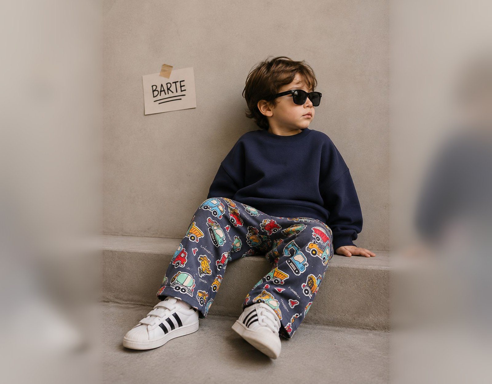 BARTE — Araba Desenli Pantolon